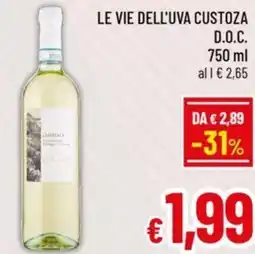 A&O Le vie dell'uva custoza d.o.c. offerta