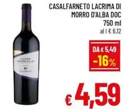 Casalfarneto lacrima di morro d'alba doc