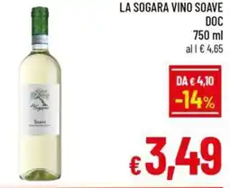 A&O La sogara vino soave doc offerta