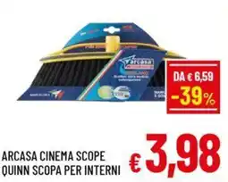 A&O Arcasa cinema scope quinn scopa per interni offerta