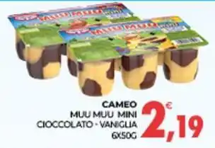 Eté CAMEO muu muu mini cioccolato-vaniglia offerta