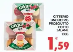 Eté CITTERIO unduetris prosciutto cotto salame offerta