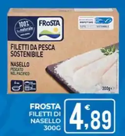 Eté FROSTA filetti di nasello offerta