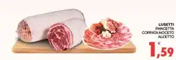 Eté Lusetti pancetta coppata noceto offerta