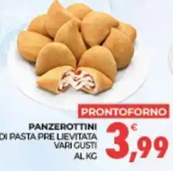 Eté Panzerottini di pasta pre lievitata vari gusti offerta