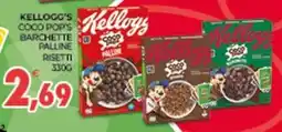 Eté Kellogg's coco pop's barchette palline risetti offerta