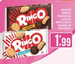 Eté Pavesi ringo famiglia cacao nocciola vaniglia offerta