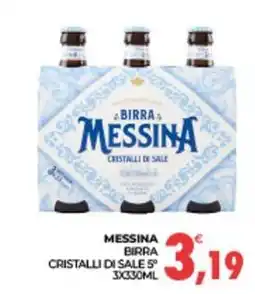 Eté Messina birra cristalli di sale 5° offerta