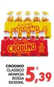Eté CRODINO classico arancia rossa offerta