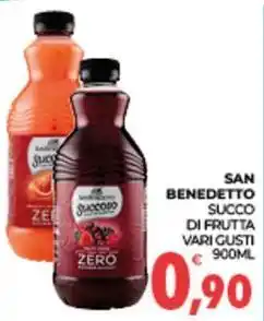 Eté SAN BENEDETTO succo di frutta vari gusti offerta