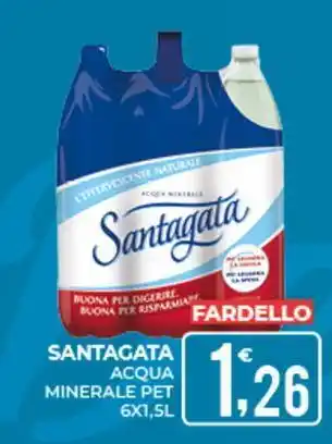 Eté SANTAGATA acqua minerale pet offerta