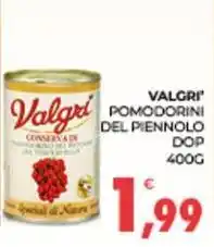 Eté VALGRI' pomodorini del piennolo DOP offerta
