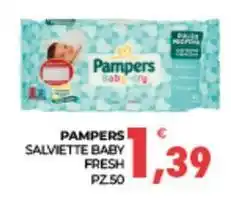 Eté PAMPERS salviette baby fresh offerta