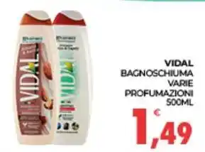 Eté VIDAL bagnoschiuma offerta
