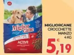 Migliorcane crocchette manzo