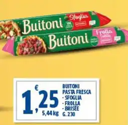 Sigma Buitoni pasta fresca offerta