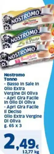 Sigma Nostromo tonno offerta