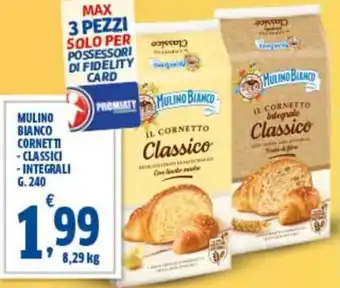 Sigma Mulino bianco cornetti offerta