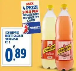 Sigma Schweppes bibite gassate offerta