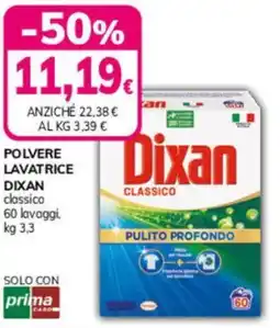 Basko Polvere lavatrice dixan offerta