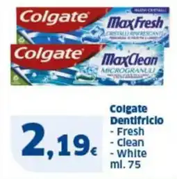 Sigma Colgate dentifricio offerta