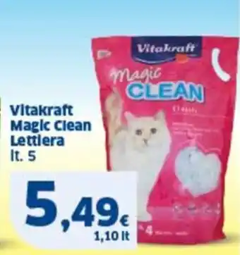 Sigma Vitakraft magic clean lettlera offerta