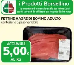 Basko Fettine magre di bovino adulto offerta