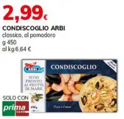 Basko Condiscoglio arbi offerta