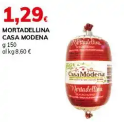Mortadellina casa modena