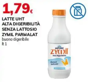 Basko Latte uht alta digeribilità senza lattosio zymil parmalat offerta