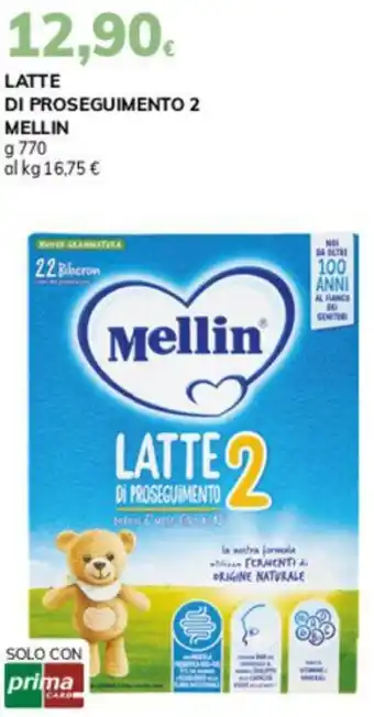 Basko Latte di proseguimento 2 mellin offerta