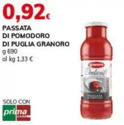 Basko Passata di pomodoro di puglia granoro offerta