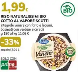 RISO NATURALISSIMI BIO COTTO AL VAPORE SCOTTI