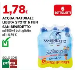 Basko Acqua naturale libera sport & fun SAN BENEDETTO offerta