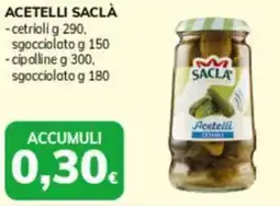Basko Acetelli SACLÀ offerta