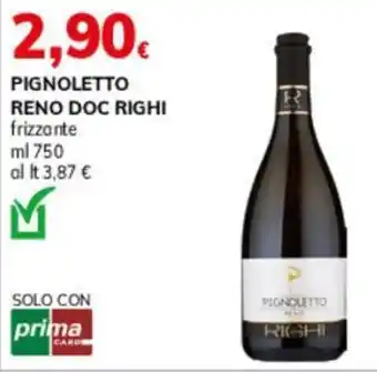 Basko Pignoletto reno doc righi offerta