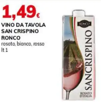 Basko Vino da tavola SAN CRISPINO RONCO offerta