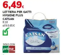 Basko Lettiera per gatti hygiene plus CATSAN offerta