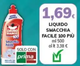 Basko Liquido smacchia facile 100 più OMINO BIANCO offerta