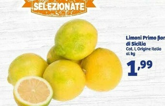 In'S Mercato Limoni offerta