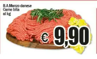 EMMEpiù B.a. manzo danese carne trita offerta