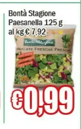 Bonta stagione paesanella