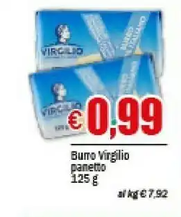 Virgilio - burro con fermenti lattici 125 g(ml)