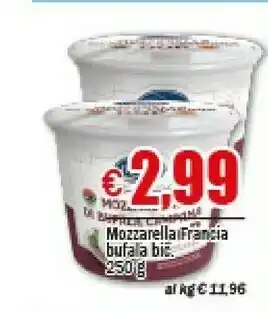EMMEpiù Mozzarella frància bufala offerta