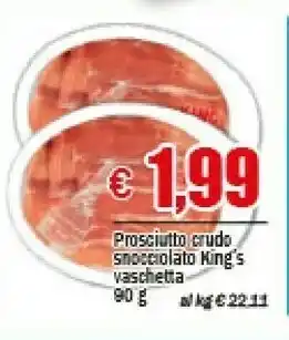 EMMEpiù King's prosciutto crudo snocciolato offerta