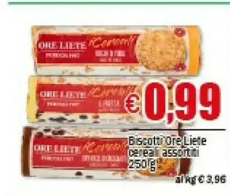 EMMEpiù Biscotti cereal offerta