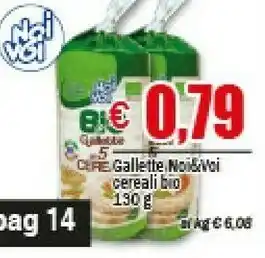 EMMEpiù Gallette cereali bio offerta