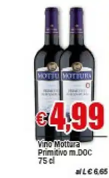Primitivo di manduria 750 g(ml)