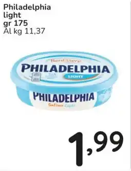 Famila Philadelphia light offerta