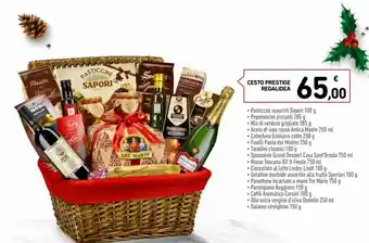 Spazio Conad Cesto Prestige Regalidea offerta